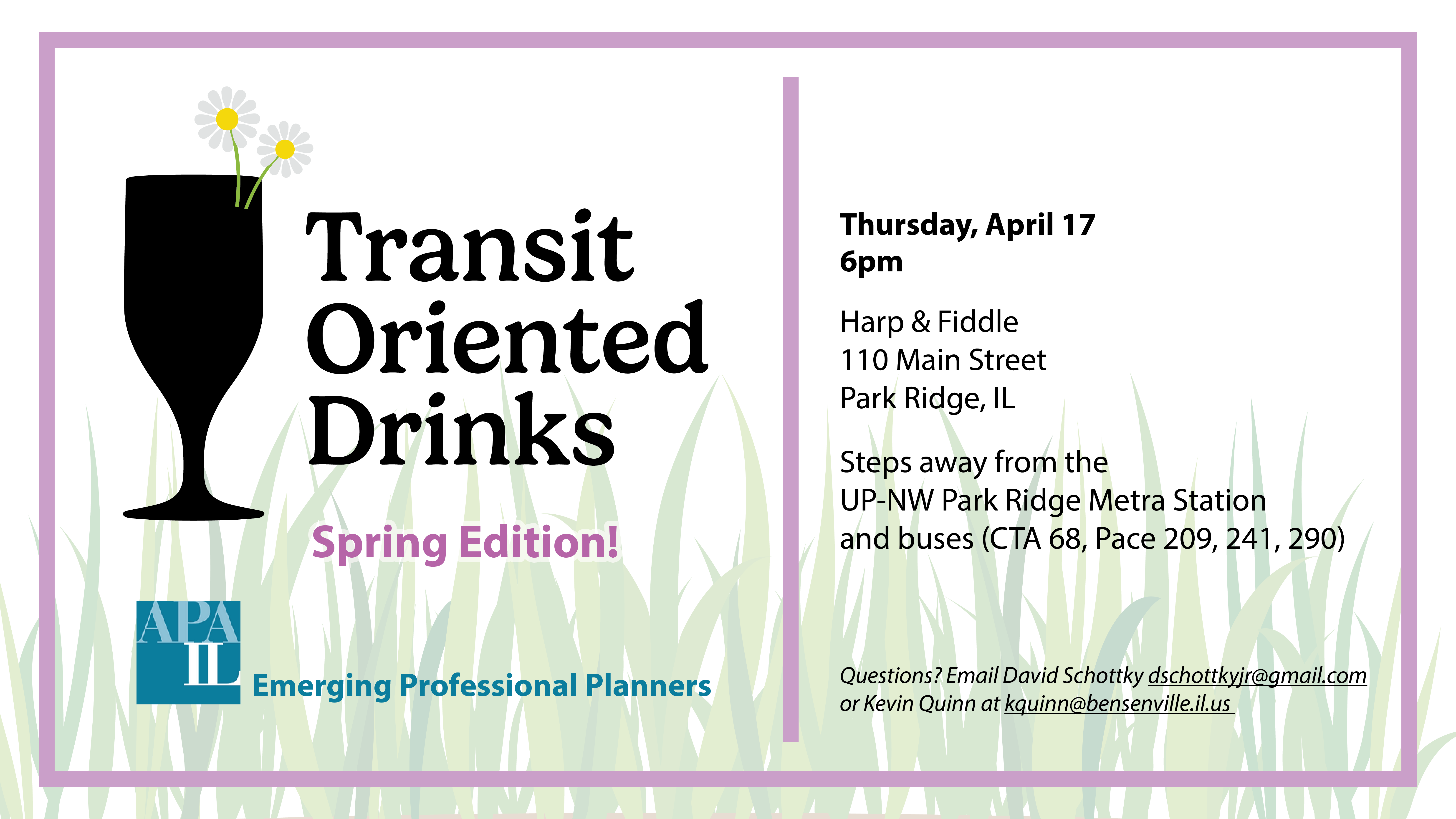 TODrinks! comes to Park Ridge (Spring Edition)