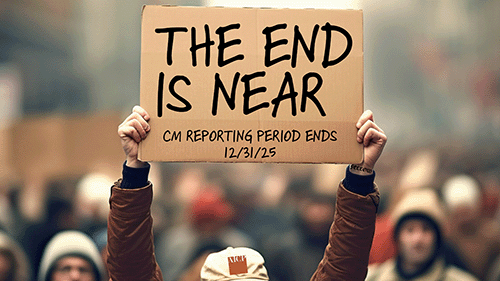PDO News || CM Reporting Period Ends 12/31/25