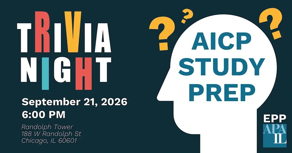AICP Emerging Planners Group Study Prep Trivia Night
